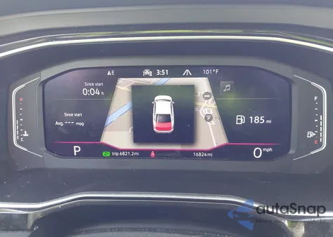 2022 Volkswagen Jetta 1.5T Sel из США, поврежденный, VIN 3VWGM7BU9NM001001